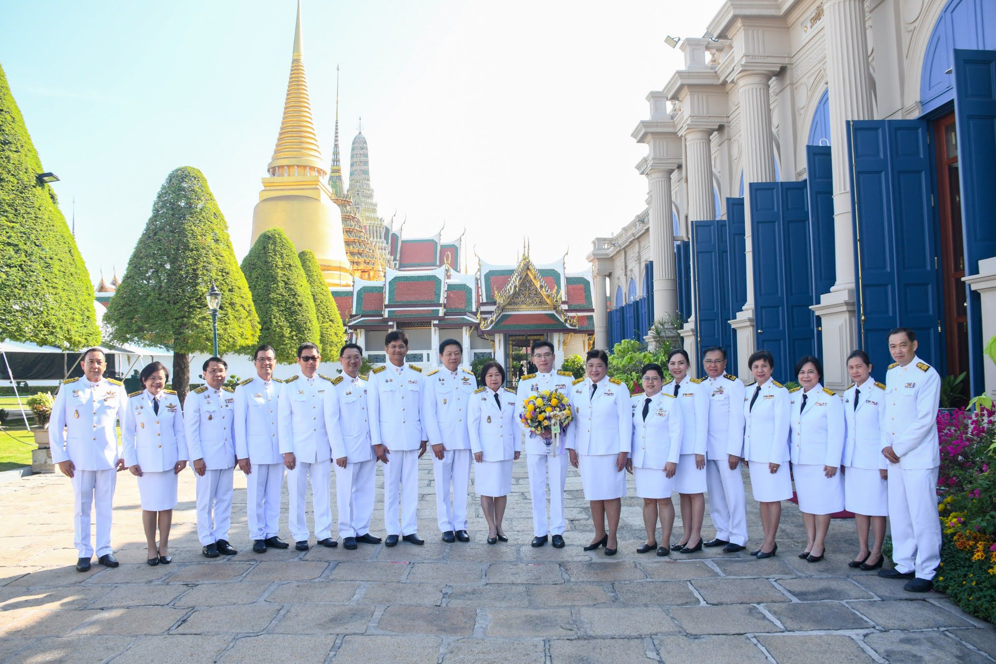 TINT visits covid hospital center