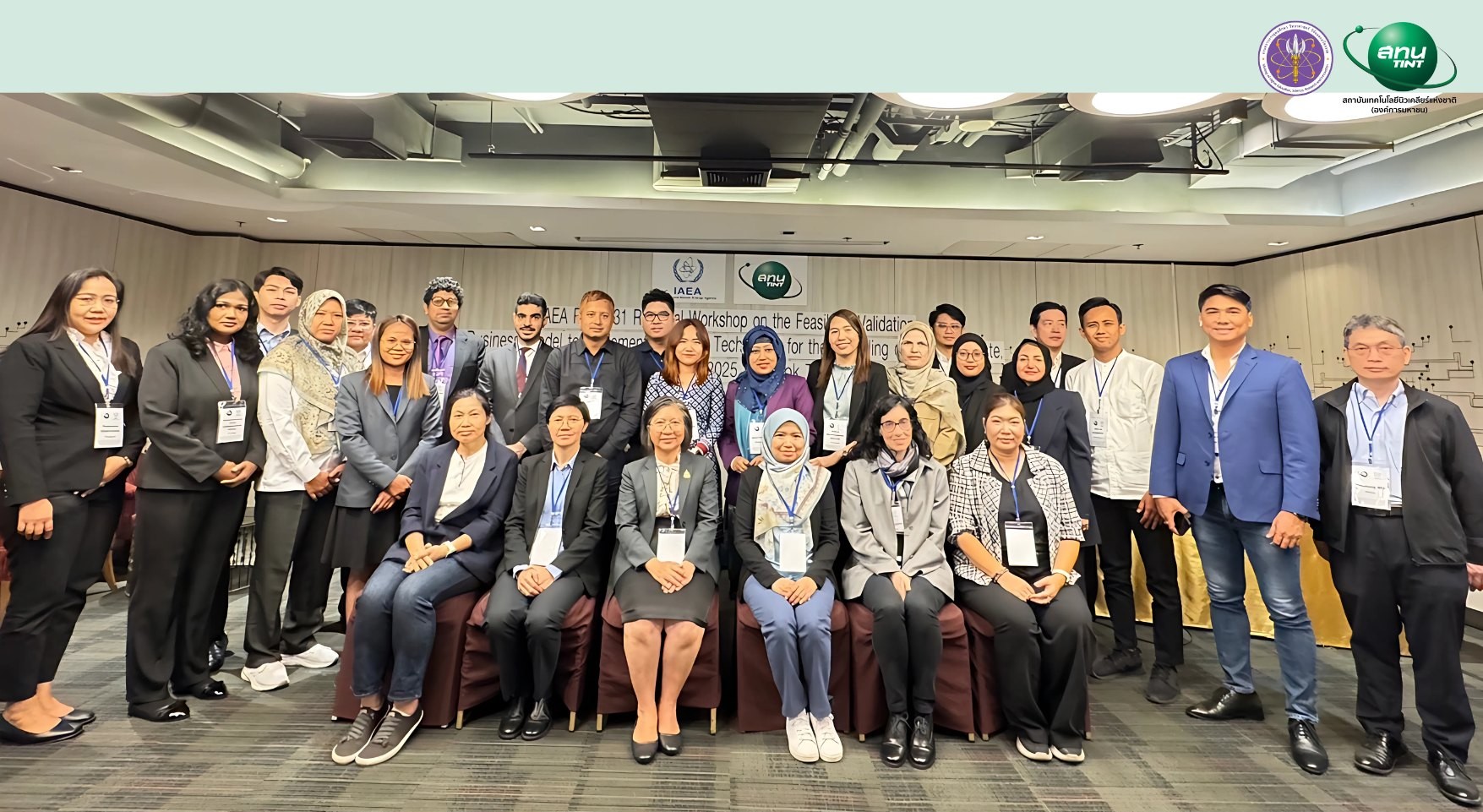 TINT visits covid hospital center