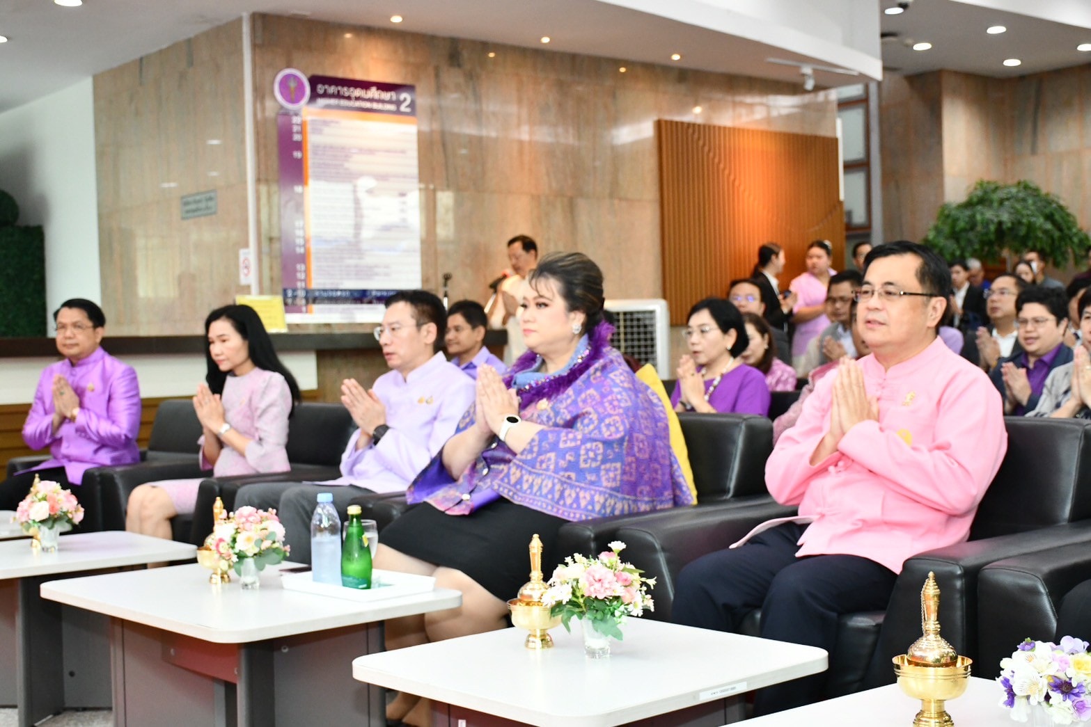 TINT visits covid hospital center