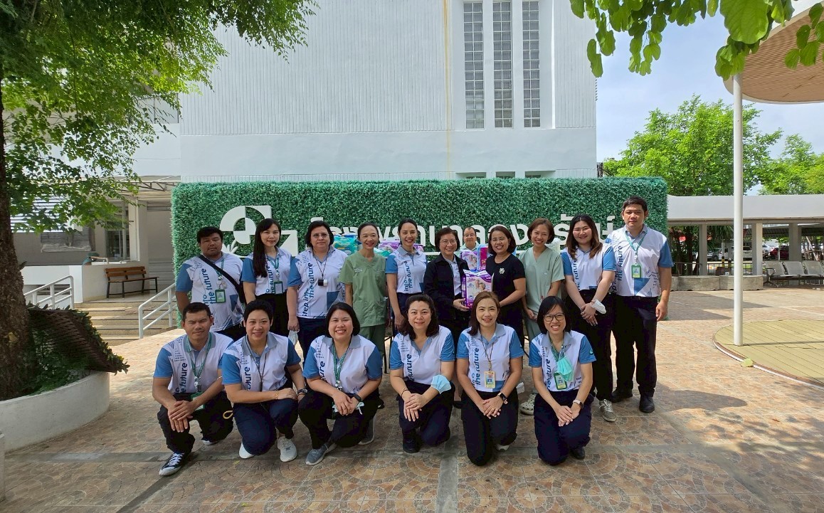 TINT visits covid hospital center