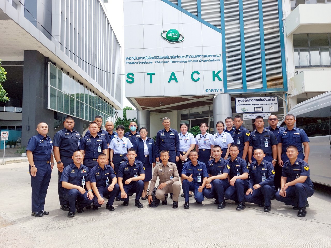 TINT visits covid hospital center