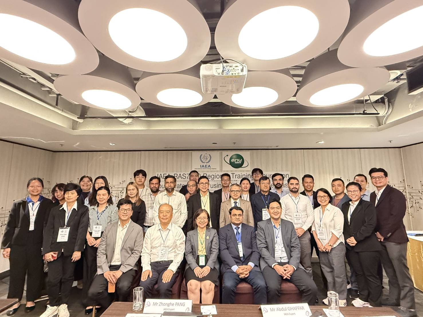 TINT visits covid hospital center