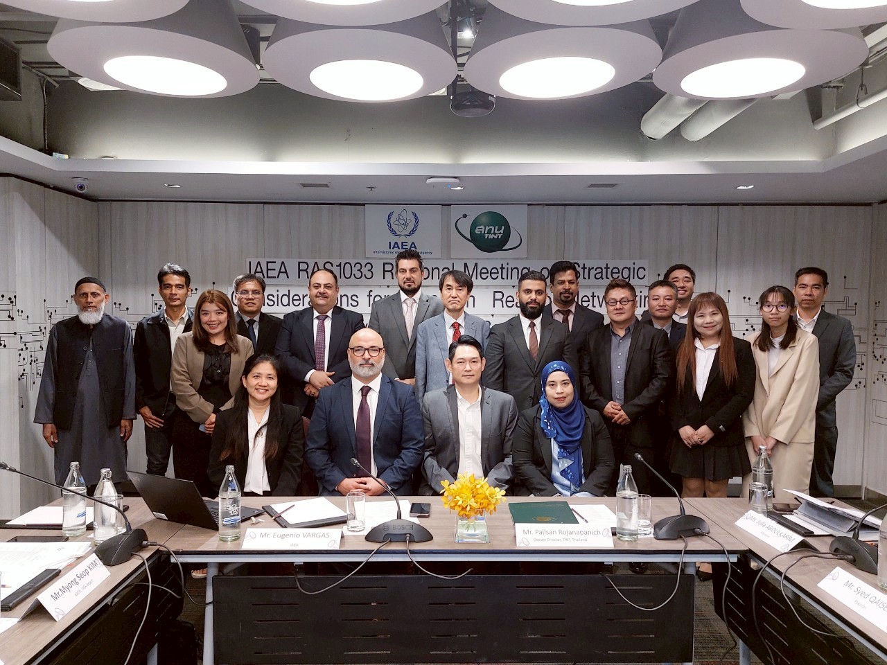 TINT visits covid hospital center