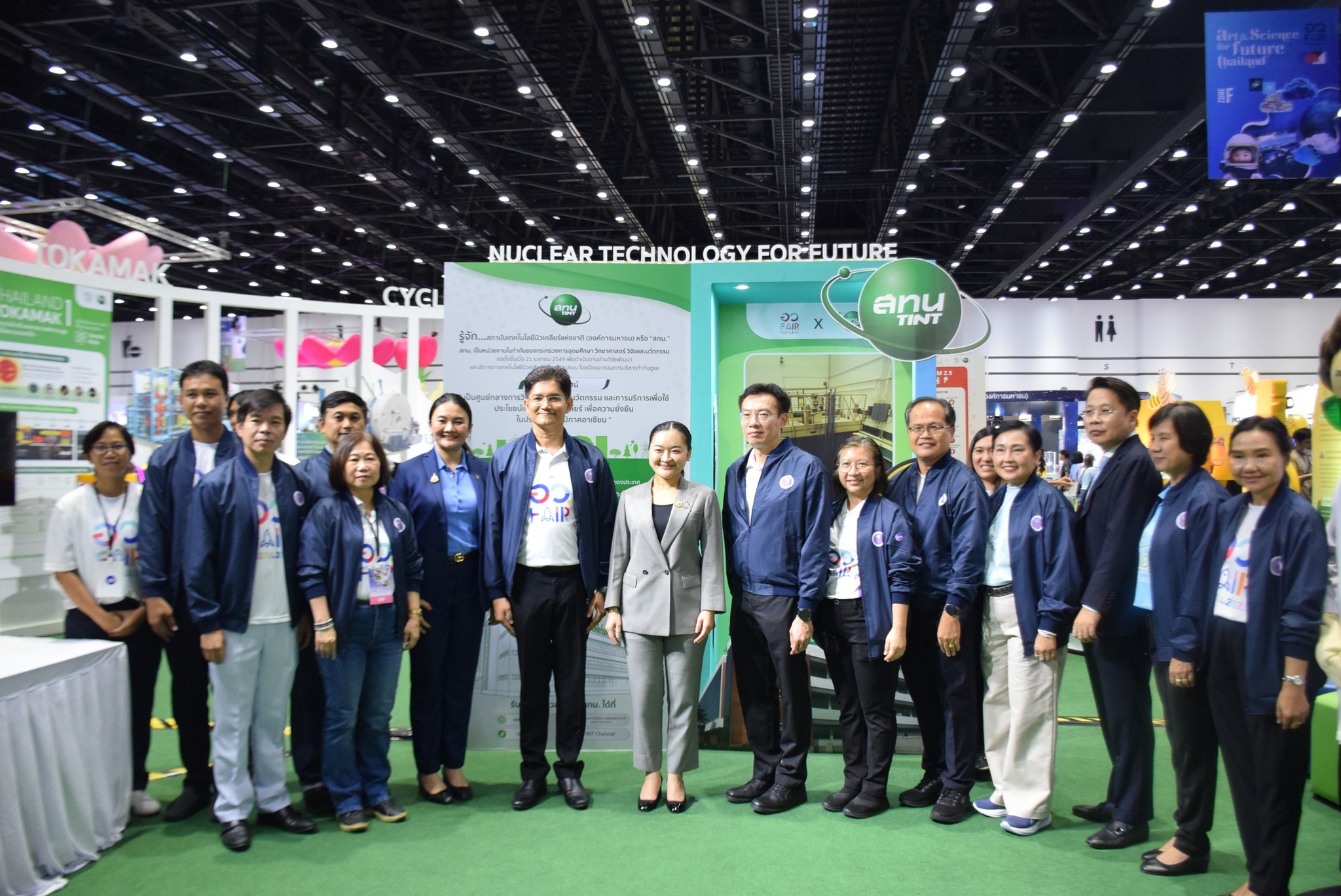 TINT visits covid hospital center