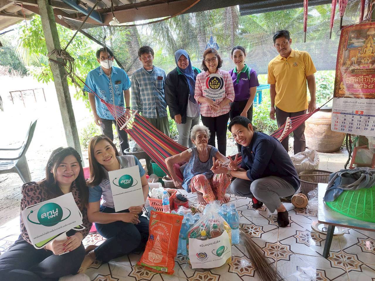 TINT visits covid hospital center