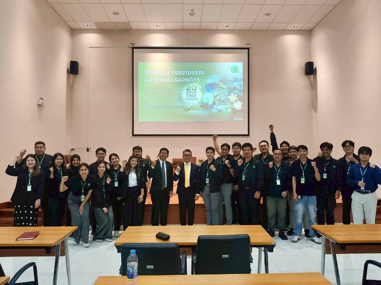 TINT visits covid hospital center
