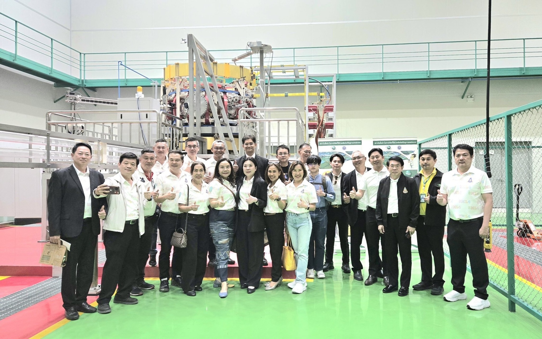 TINT visits covid hospital center