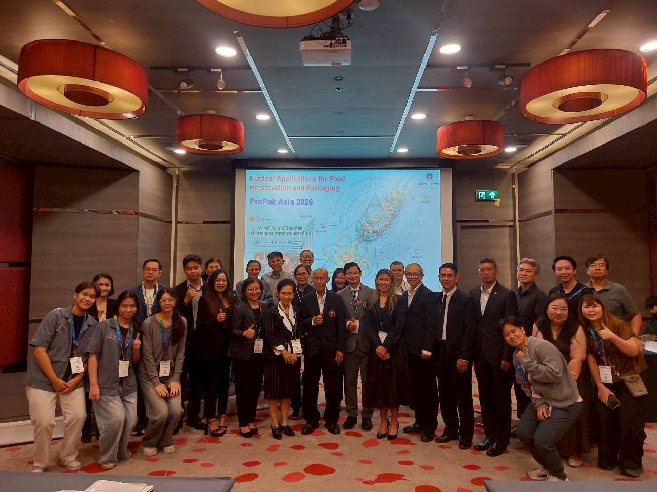 TINT visits covid hospital center
