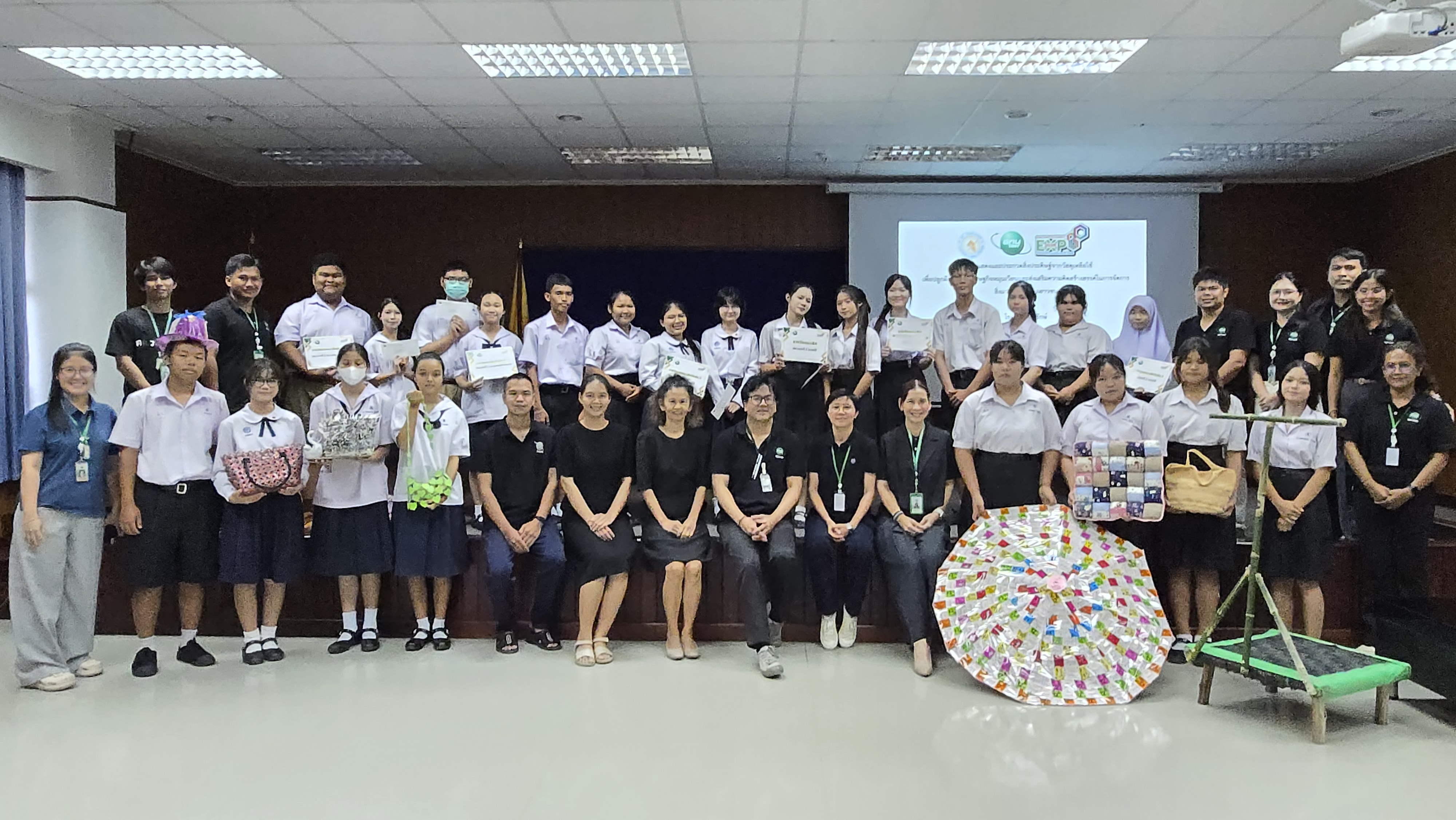 TINT visits covid hospital center